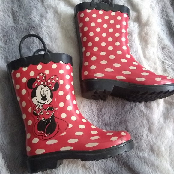 Shoes Minnie Mouse Rain Boots Poshmark